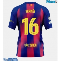 Barcelona Fermin Lopez #16 Replica Home Shirt 2025-26 Short Sleeve